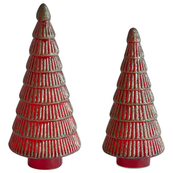 PURUVESI 31/36 cm Juletræ Rood/groen
