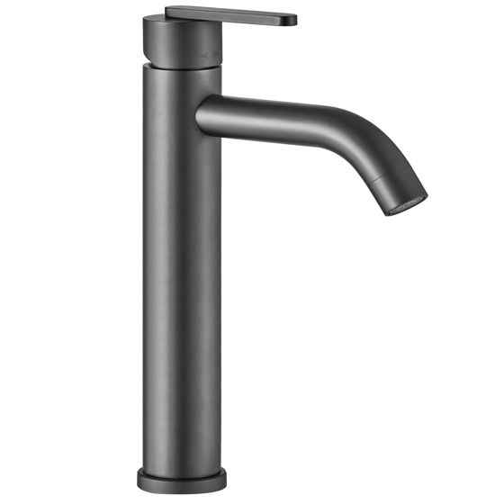 REA håndvaskarmatur ONTARIO JS-11801-1GG Høj Titan, 14,5x4,5x30cm