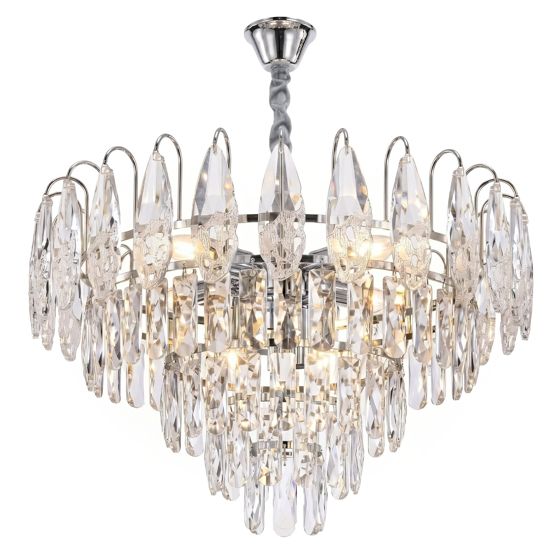 TOOLIGHT hængende loftlampe SWE079-CP 50cm Krom 50x50x79,5cm