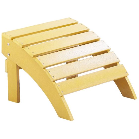 Haveskammel ADIRONDACK Gul