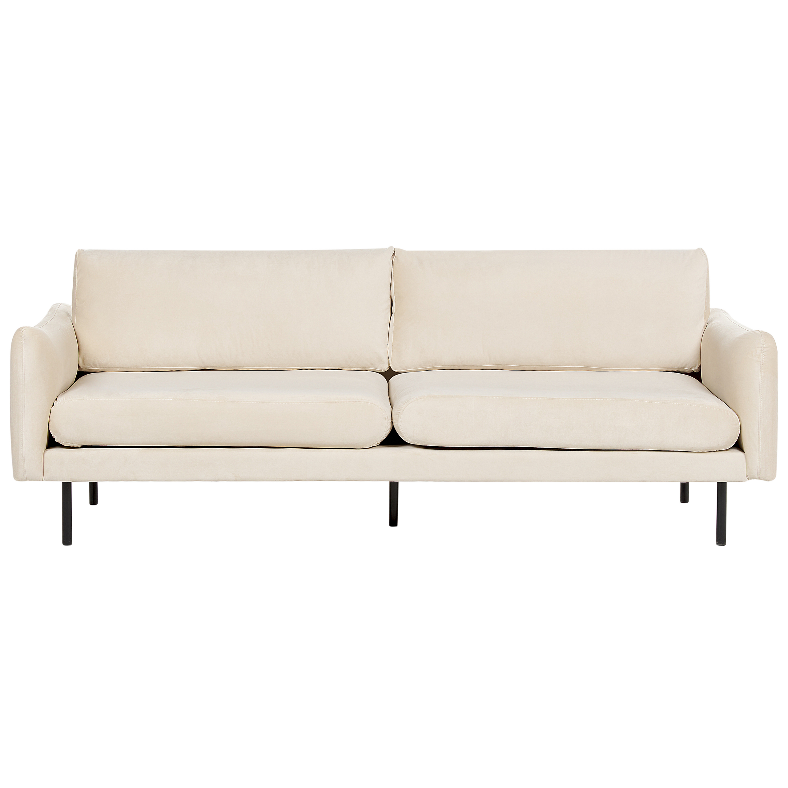 Sofa 3 personers VINTERBRO Velour Lys Beige