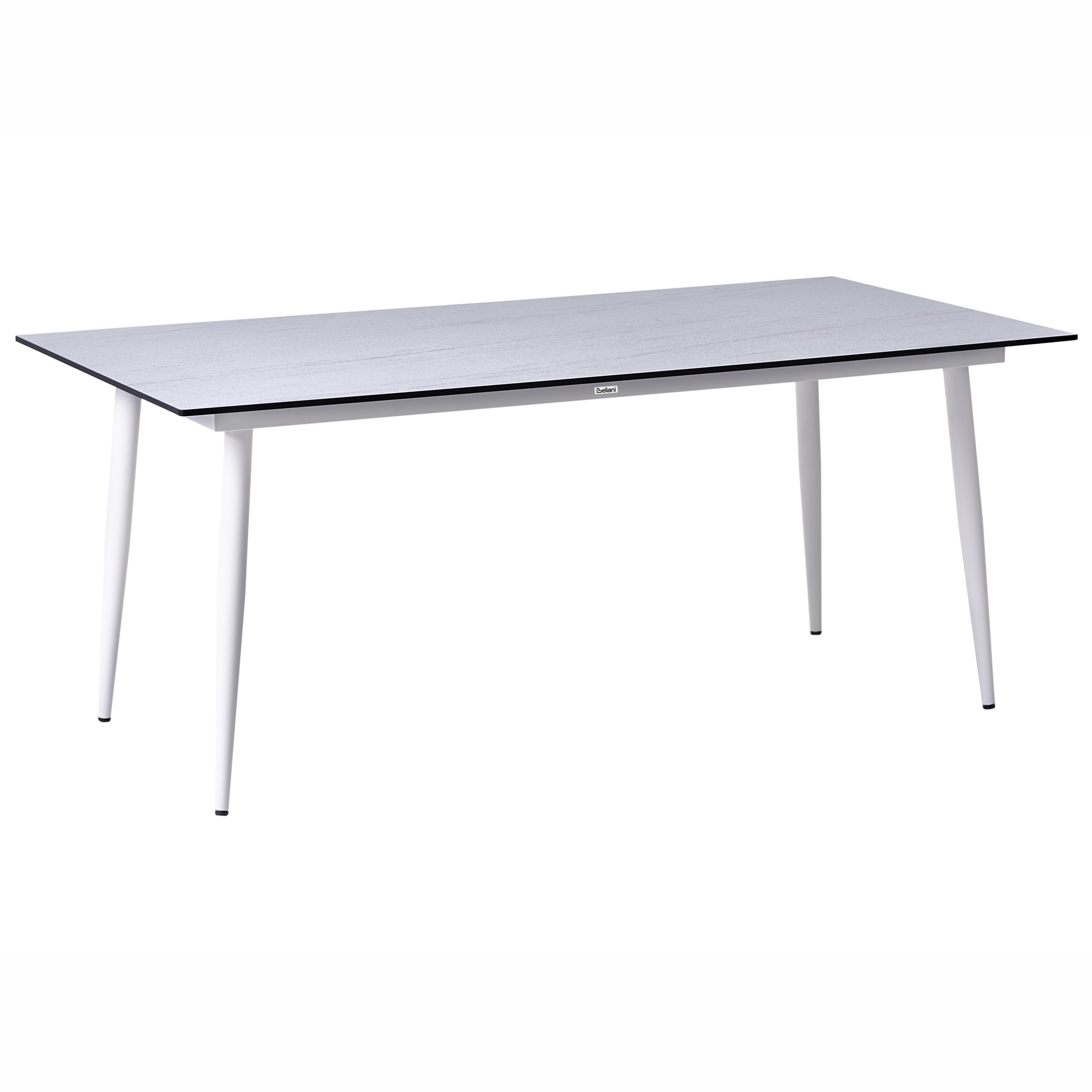Havebord TOLENTINO 180 cm 90 cm Sten effekt Travertin Effekt