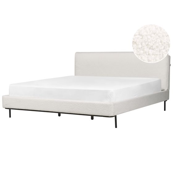 Seng Boucle CORIO 180 x 200 cm Cremehvid