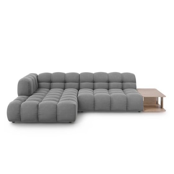 Spisebord ATTICA Hvid 120 cm 70 cm Hærdet glas