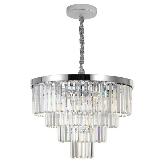 TOOLIGHT hængende loftlampe APP1534-8CPR Krom 57,5x57,5x83,5cm