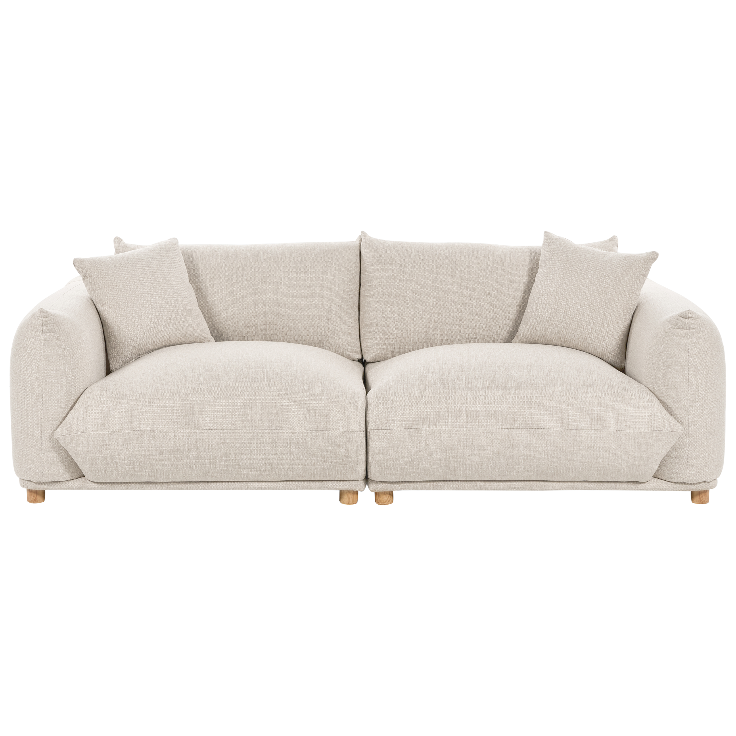 Sofa 3 personers LUVOS Lys Beige