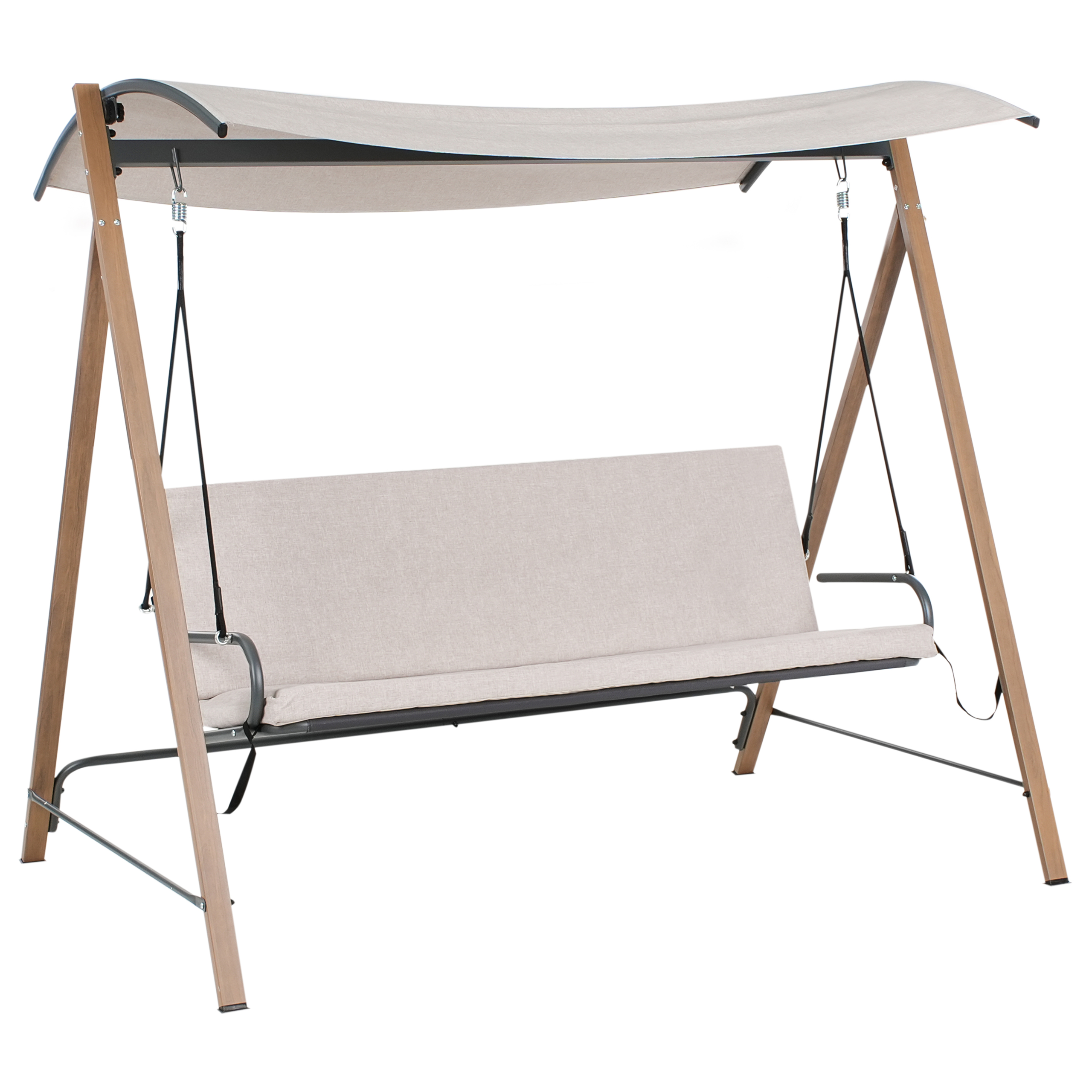 Gyngesofa BONAGIA Metal Beige