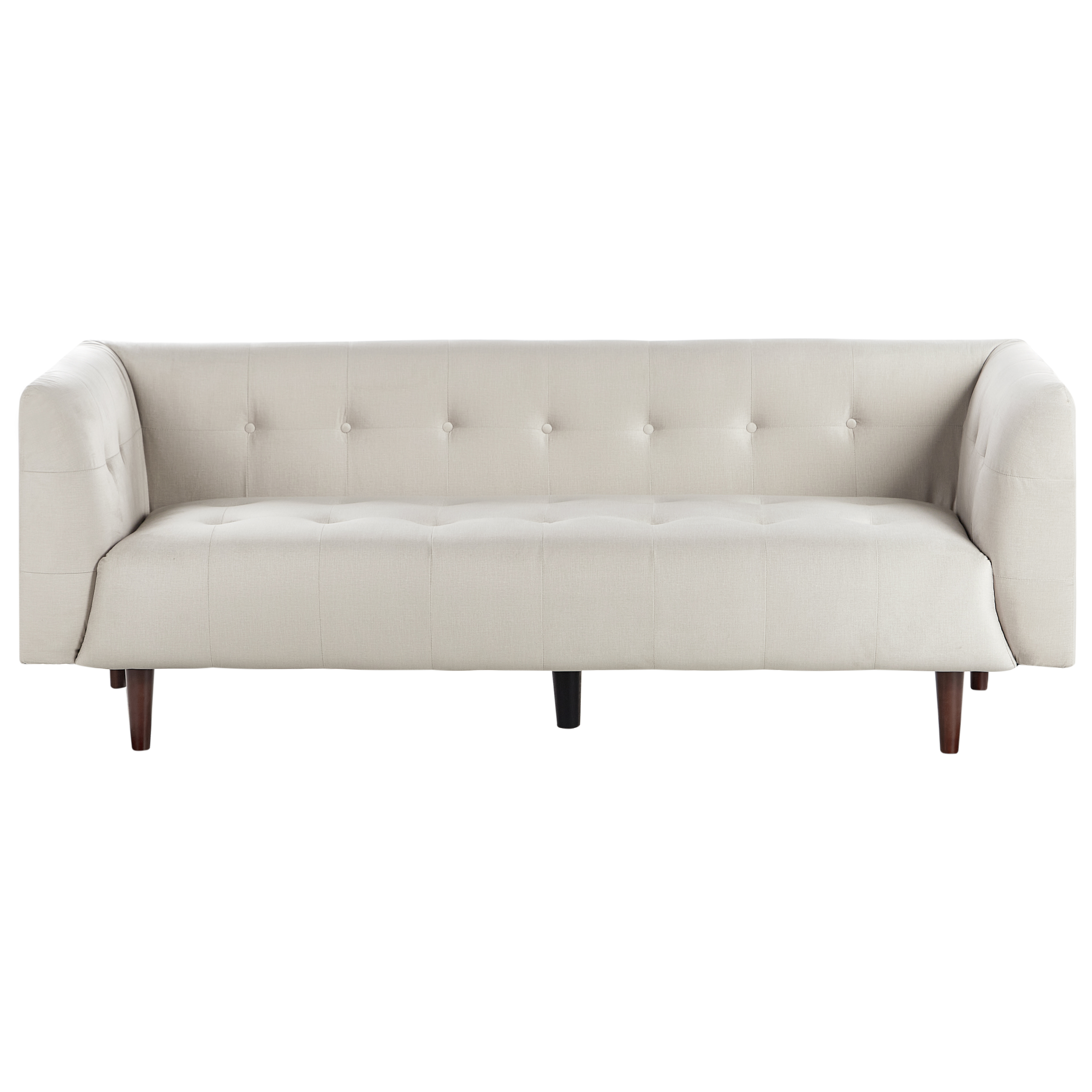 Sofa 3 personers BYSKE Lys Beige