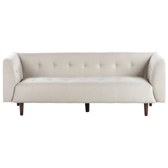 Sofa 3 personers BYSKE Lys Beige