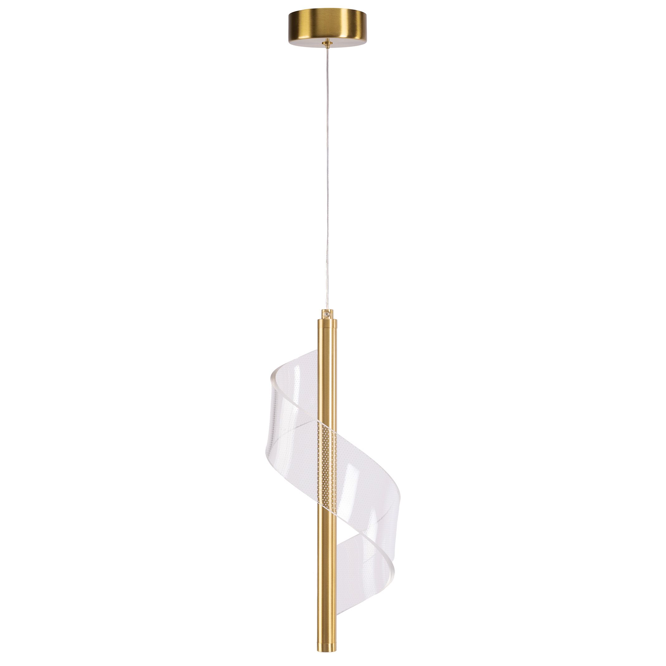 TOOLIGHT hængende loftlampe LED APP1550-CP Guld 31x11x31cm