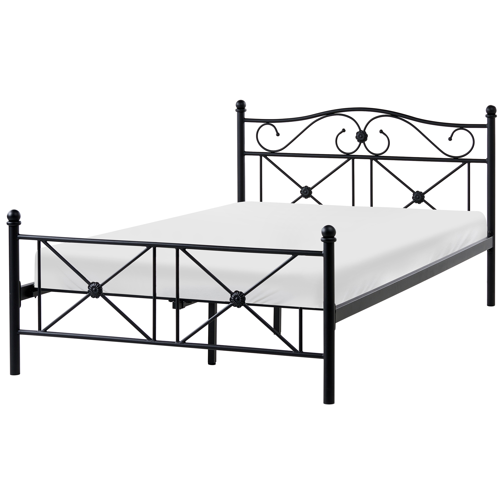 Seng Metal RODEZ 120 x 200 cm Sort