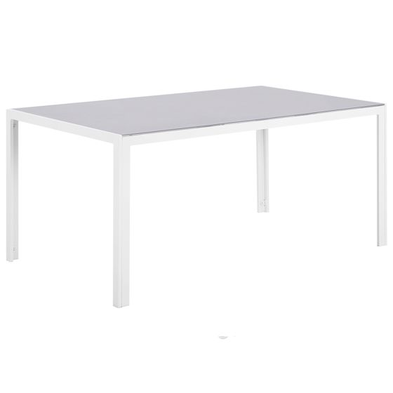 Havebord CATANIA 160 cm 91 cm Glas Grå