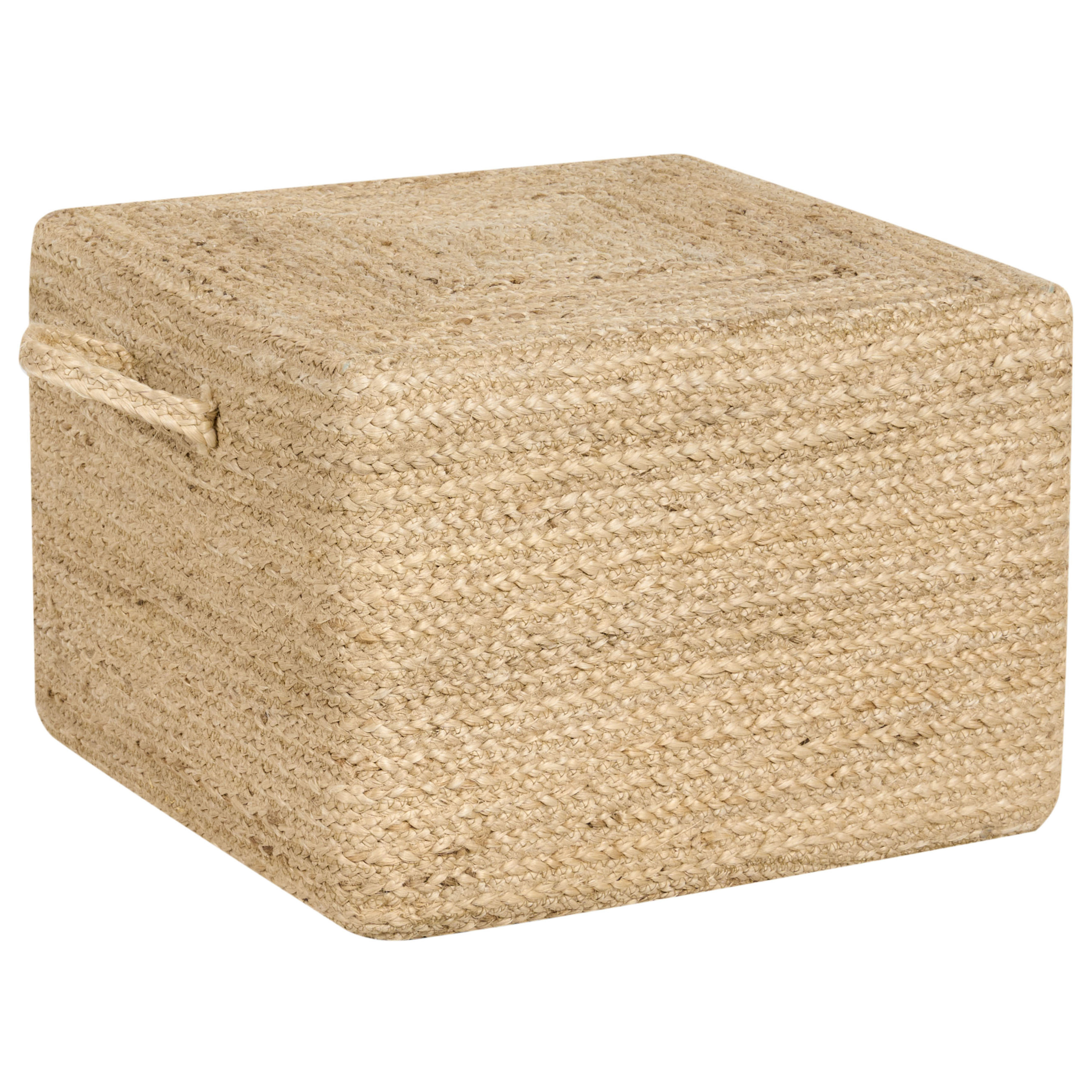 Puf DHADAR Jute Naturlig
