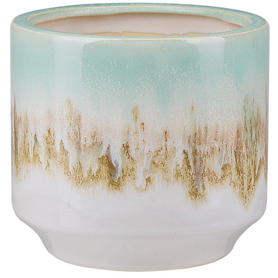 Blomstervase CYME 15 cm Stentøj Mintgrøn
