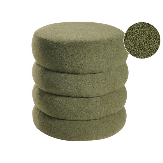 Puf SUMPTER Boucle Grøn