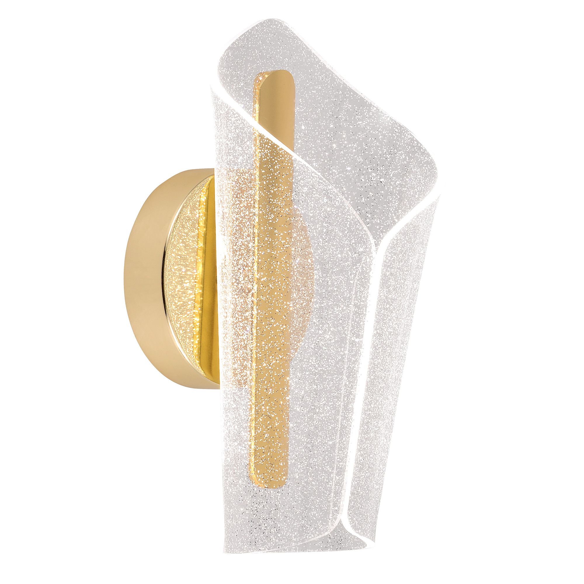 TOOLIGHT væglampe G030-W LED Guld 23x13x23cm