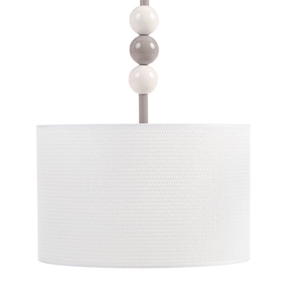 Loftlampe LOKY Metal Hvid/beige