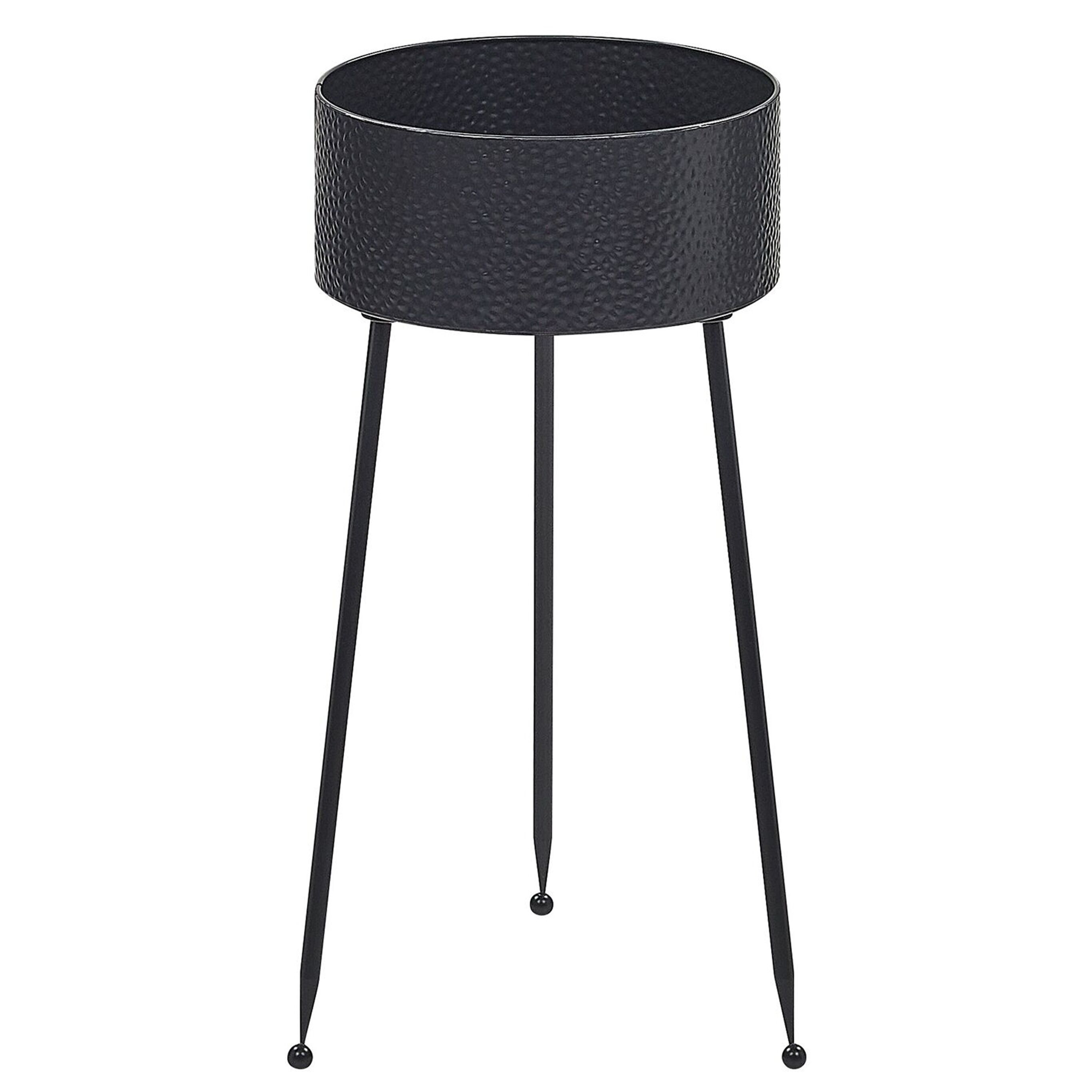 Plantestativ LEIKA 29 cm Metal Sort
