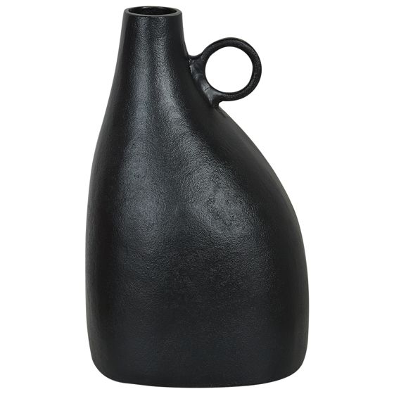 Dekovase NARBADA 36 cm Metal Sort