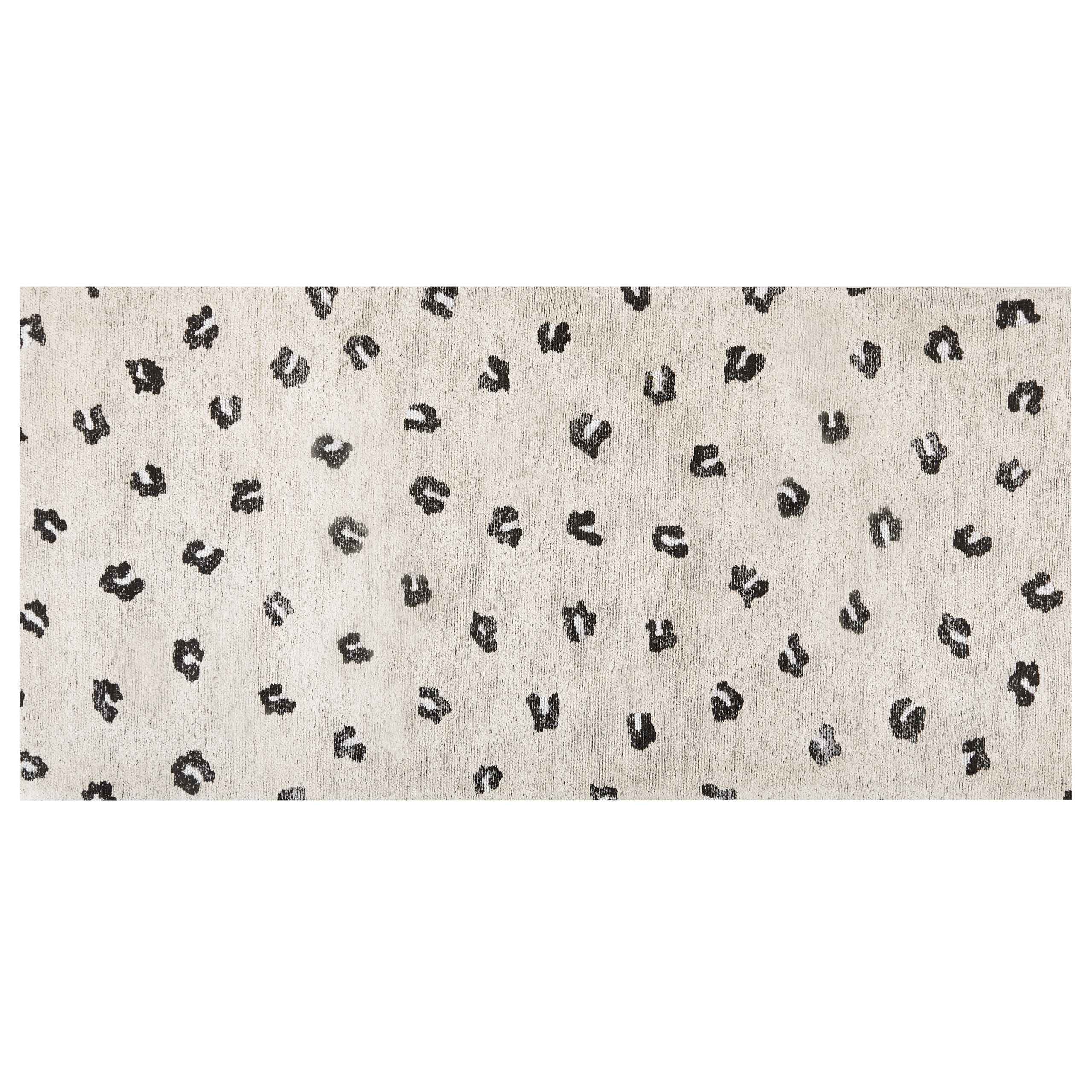 Gulvtæppe AFIS Beige 80 x 150 cm Bomuld