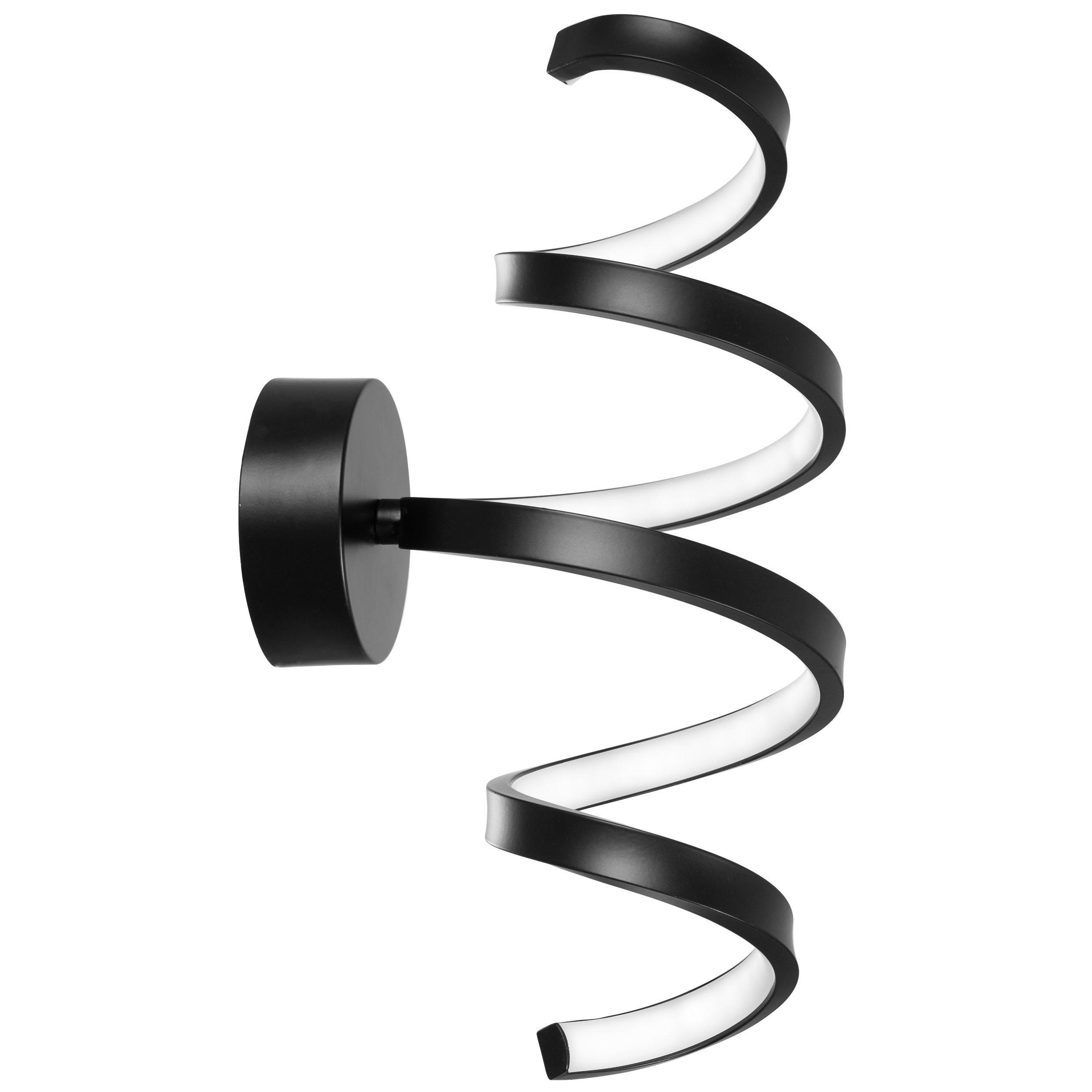 TOOLIGHT væglampe LED APP826-W SPRING Sort 35x15x35cm