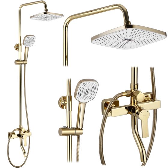 REA brusesæt MY2021-77G ARGUS Guld, 44x23x144cm