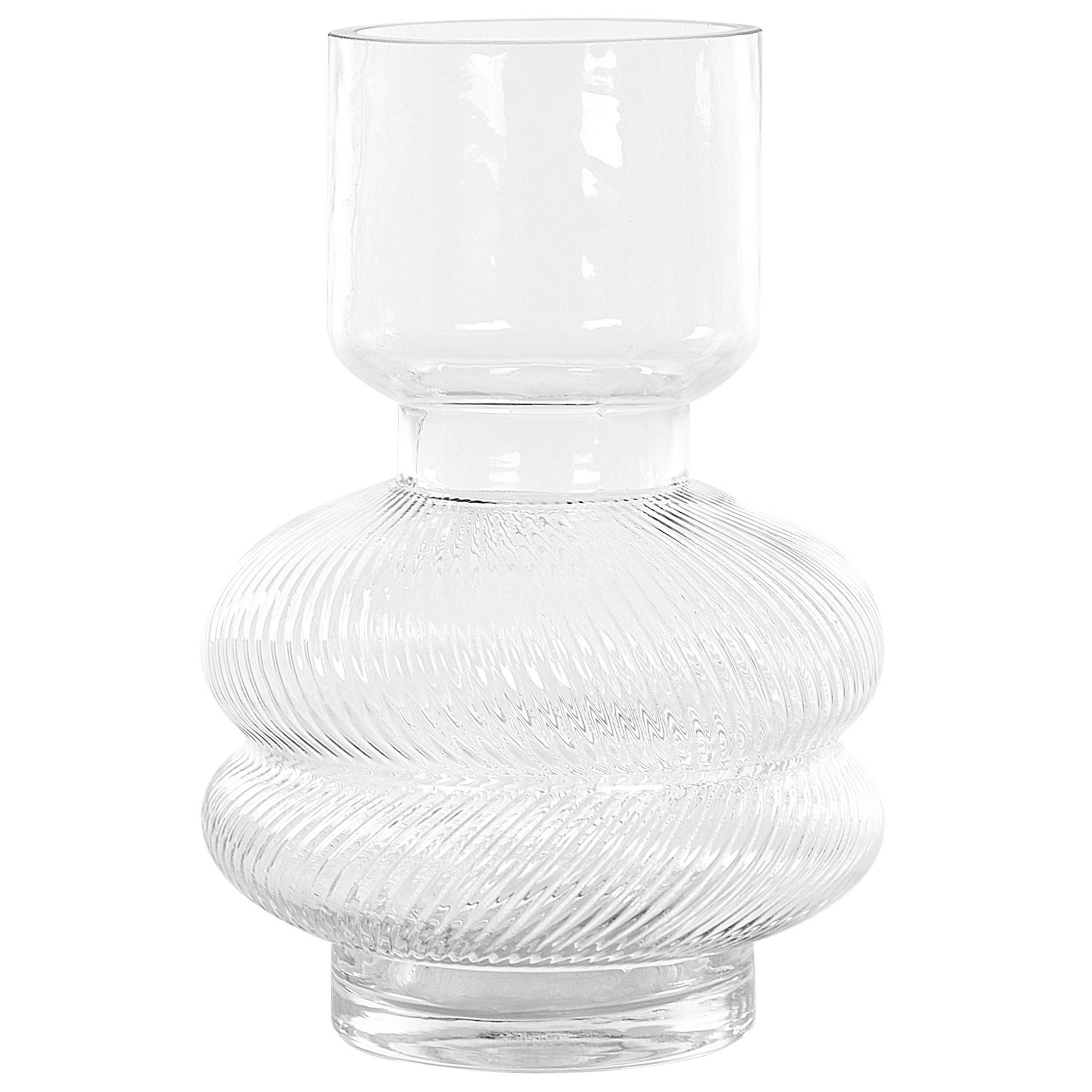 Blomstervase RODIA 24 cm Glas Transparent