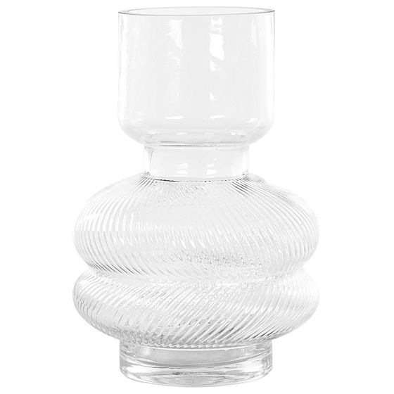 Blomstervase RODIA 24 cm Glas Transparent