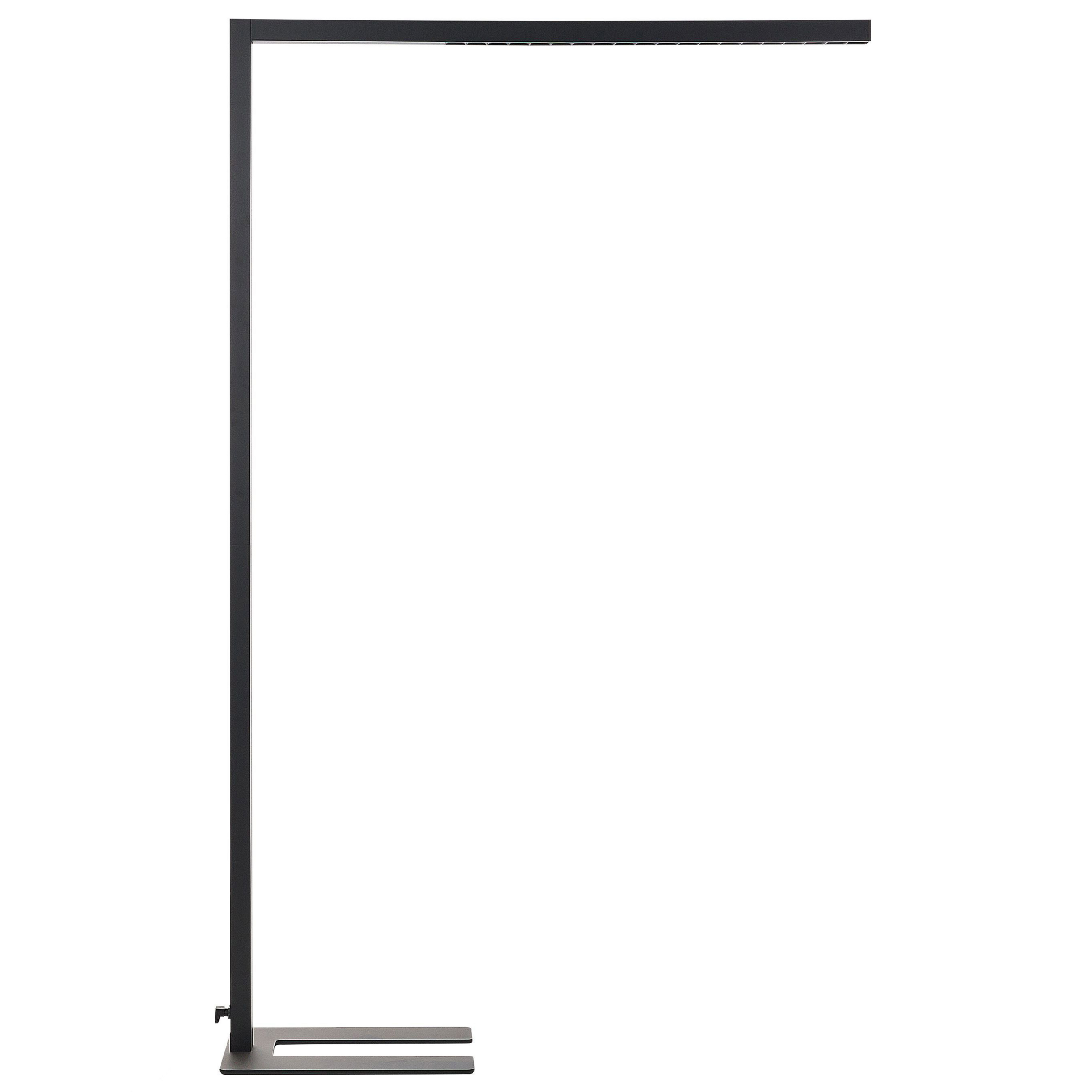 LED-gulvlampe MENSA Med bevægelsessensor Metal Sort