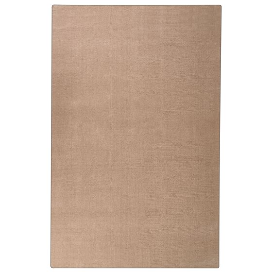 Shaggy gulvtæppe DEMRE Mørk beige 200 x 300 cm