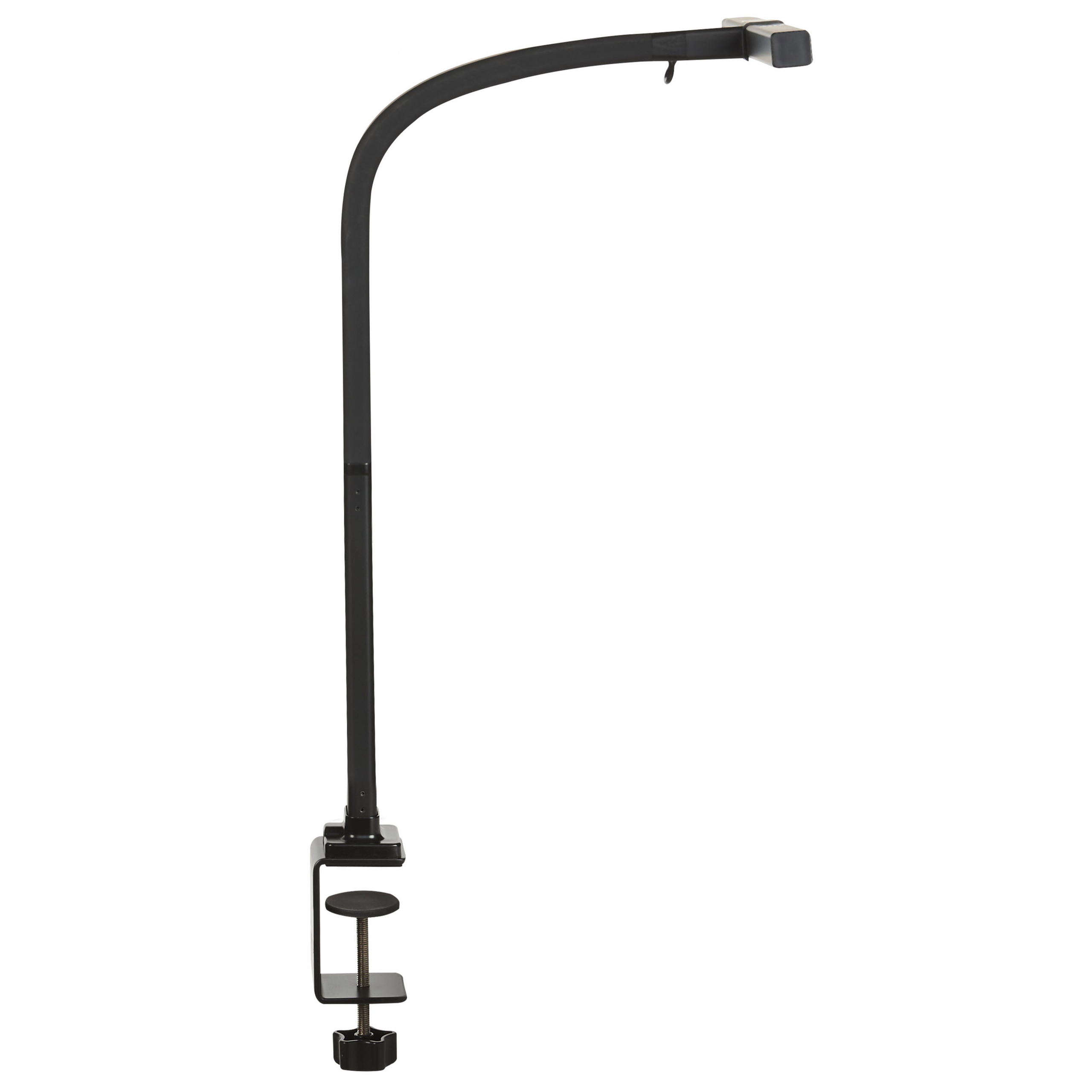 LED-klemmelampe AURIGA Med bevægelsessensor Metal Sort