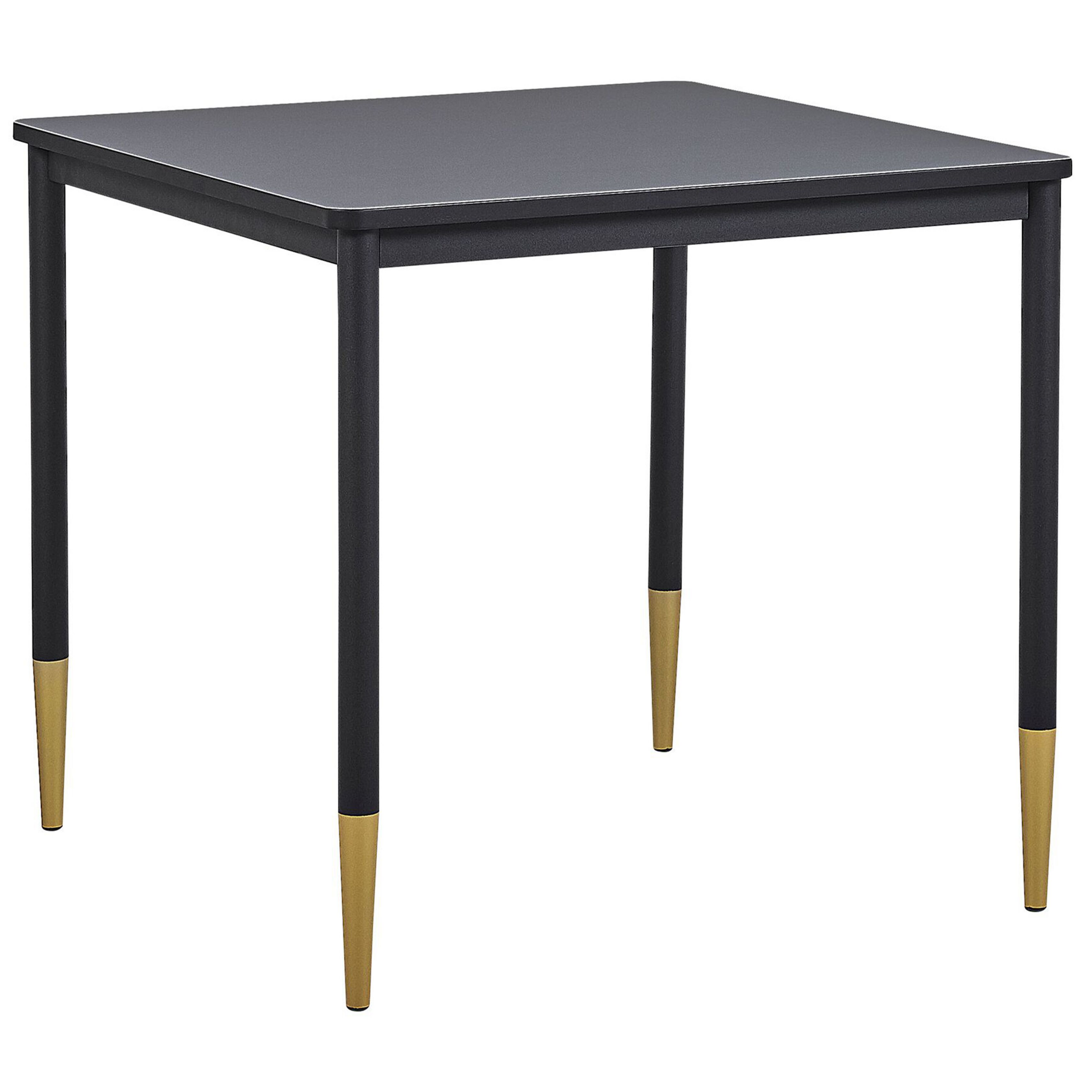 Spisebord SHALFORD Sort 80 cm 80 cm