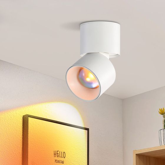 NETTLIFE LED - spotlight til solnedgang 350° roterende moderne soveværelse til indendørs stue trappe børneværelse