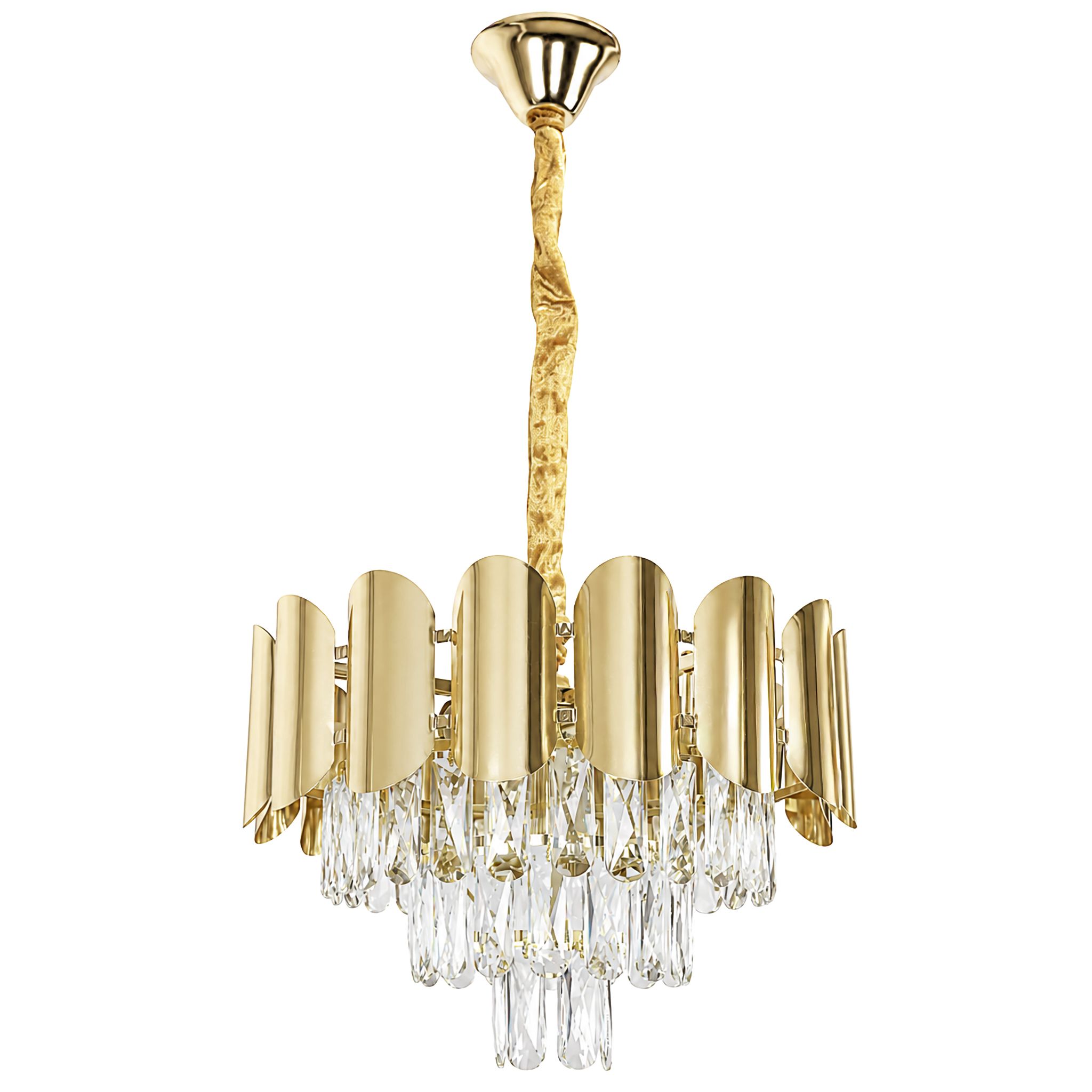 TOOLIGHT hængende loftlampe SWE099-CP 40cm Guld 41x41x28,5cm