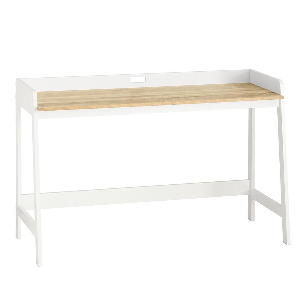 SoBuy lille skrivebord, Skrivebord, Skrivebord med skuffer FWT41-WN