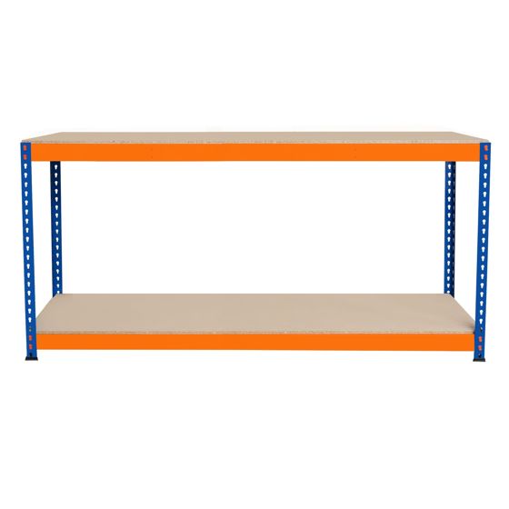 S-Rax skrivebord i 2 niveauer - 180 cm x 45 cm x 90 cm