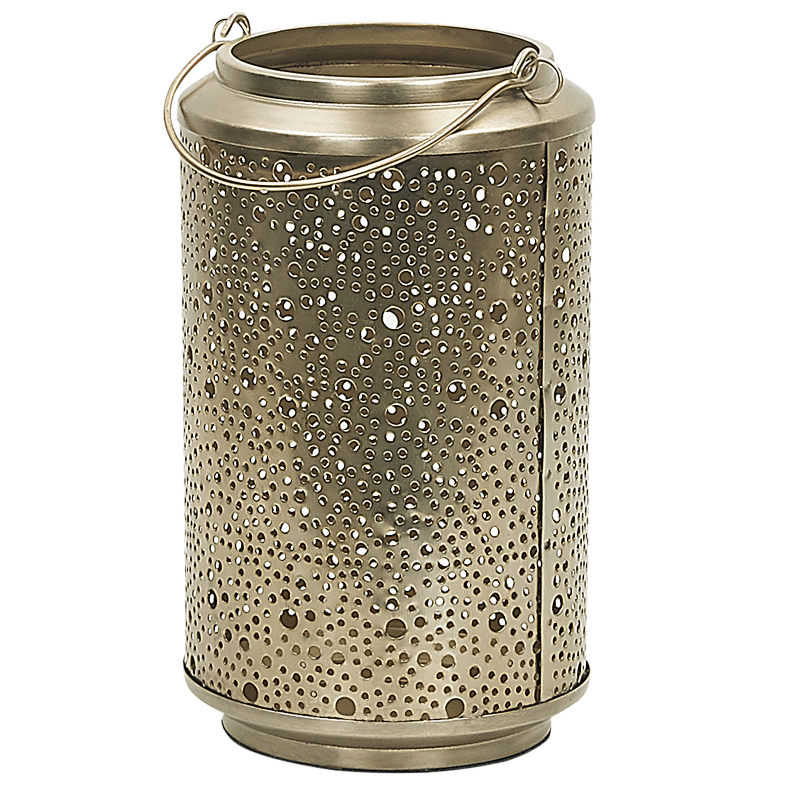 Lanterne CORFU 25 cm Metal Guld