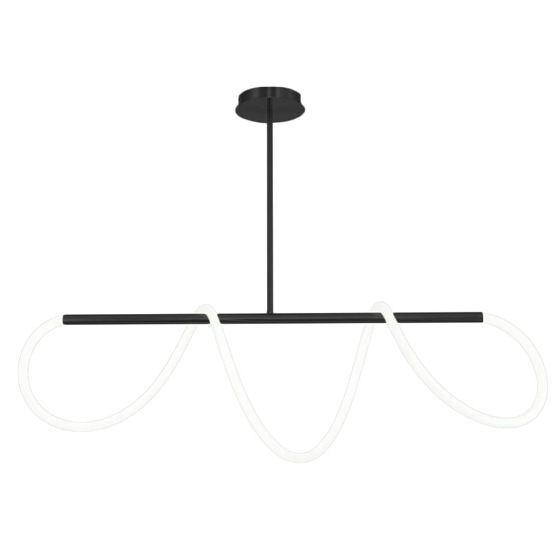 TOOLIGHT pendellampe LED APP856, Sort, 97x97x26cm