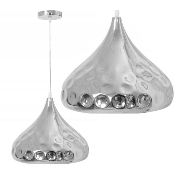 TOOLIGHT hængende loftlampe APP272-1CP Grå 23x30,5x23cm
