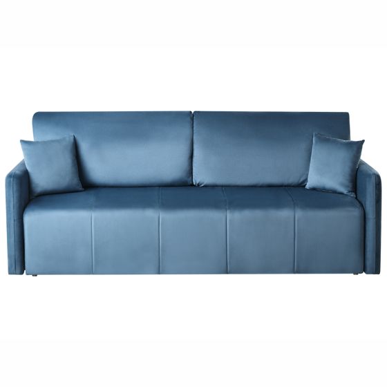 Sovesofa 3 personers EGGE Velour Blå