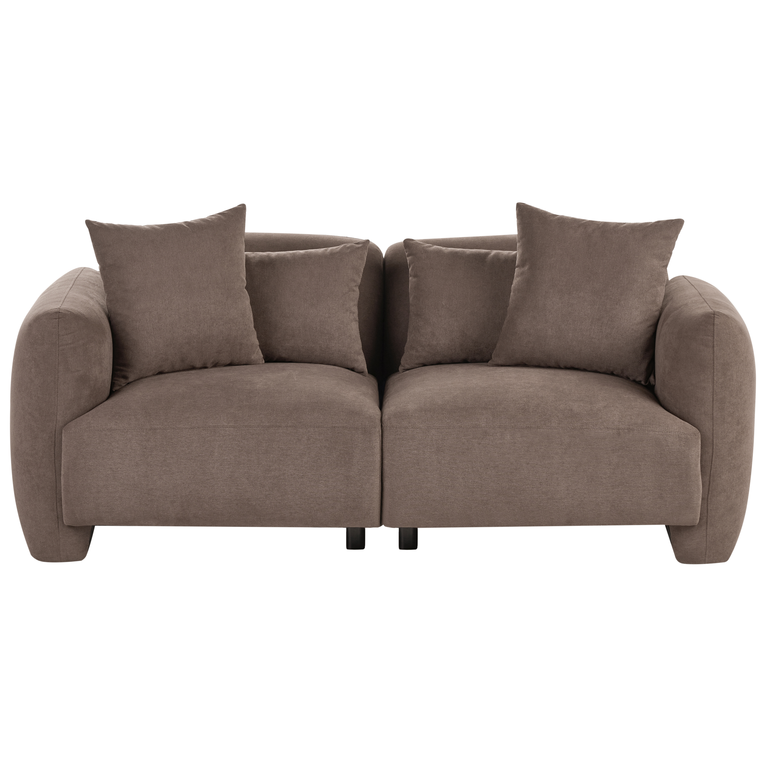 Sofa 3 personers EKENES Brun