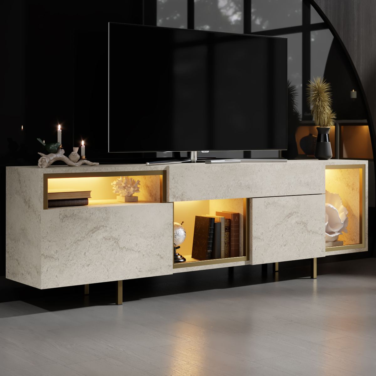 Norda Design TV-bord Norm 32 x 180 x 55 cm