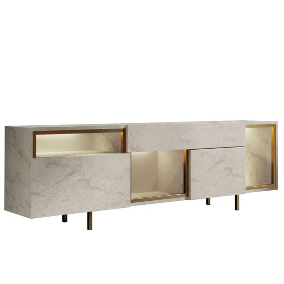 Norda Design TV-bord Norm 32 x 180 x 55 cm