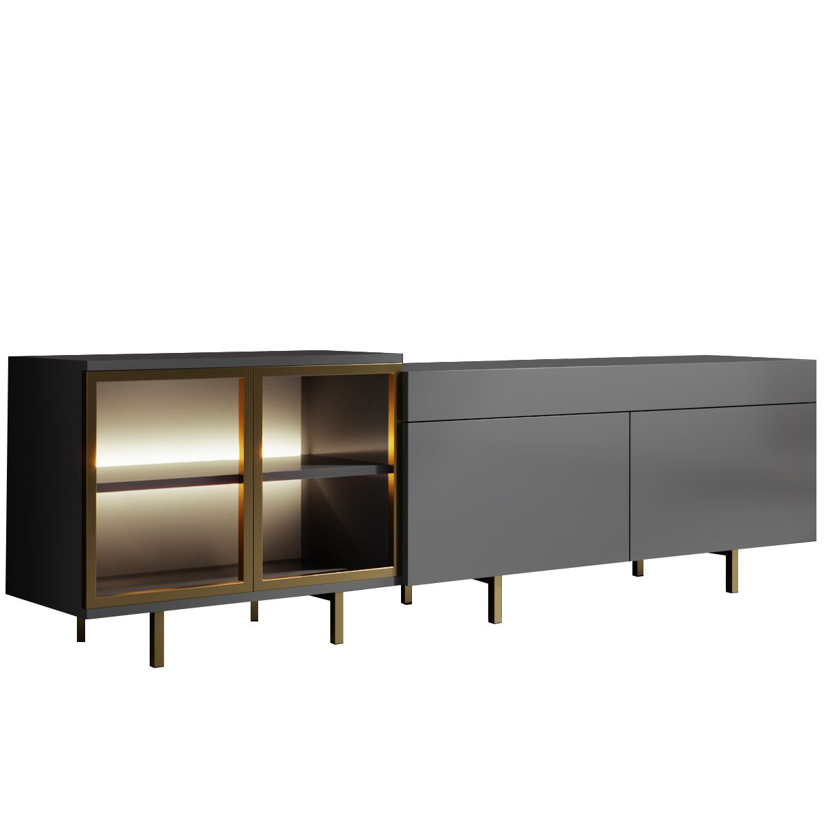 Norda Design TV-bord Vienna 37 x 190 x 57 cm