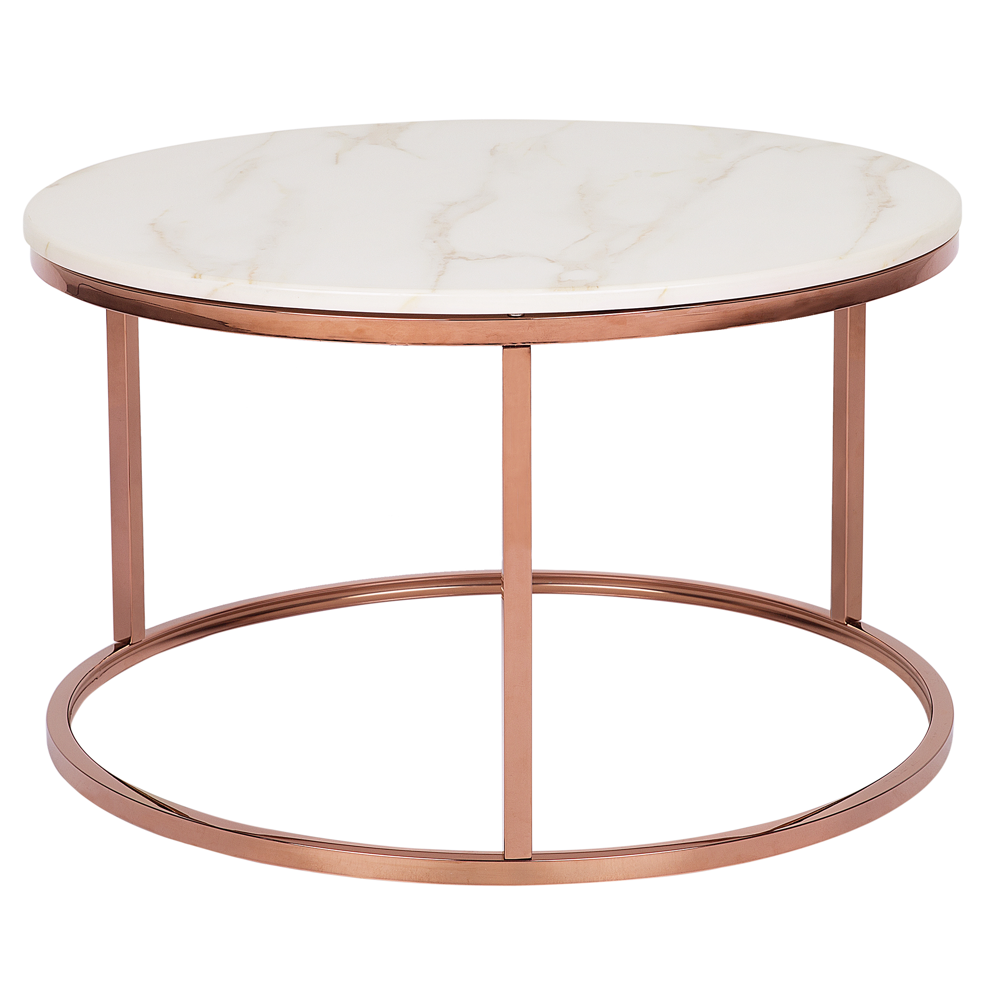 Sofabord CORAL Rosa guld