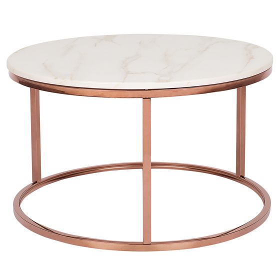 Sofabord CORAL Rosa guld