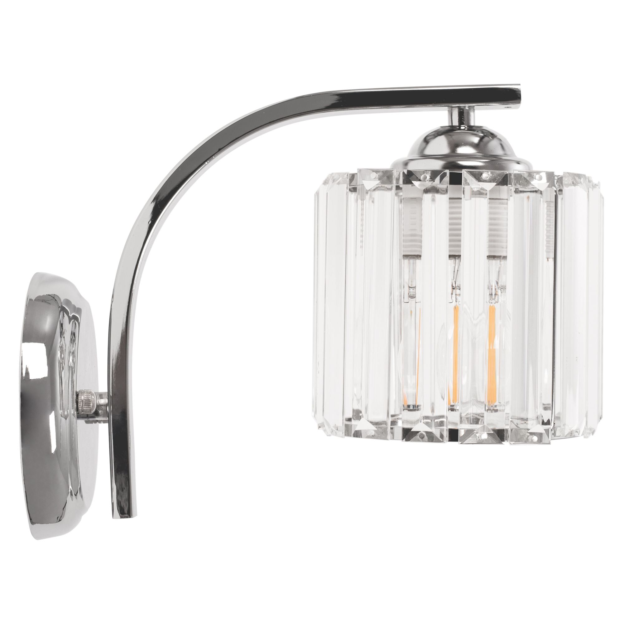 TOOLIGHT væglampe APP509-1W Krom 20x13x10cm