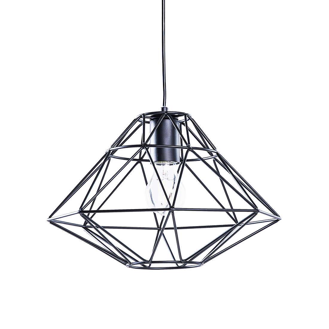 Loftlampe GUAM Metal Sort