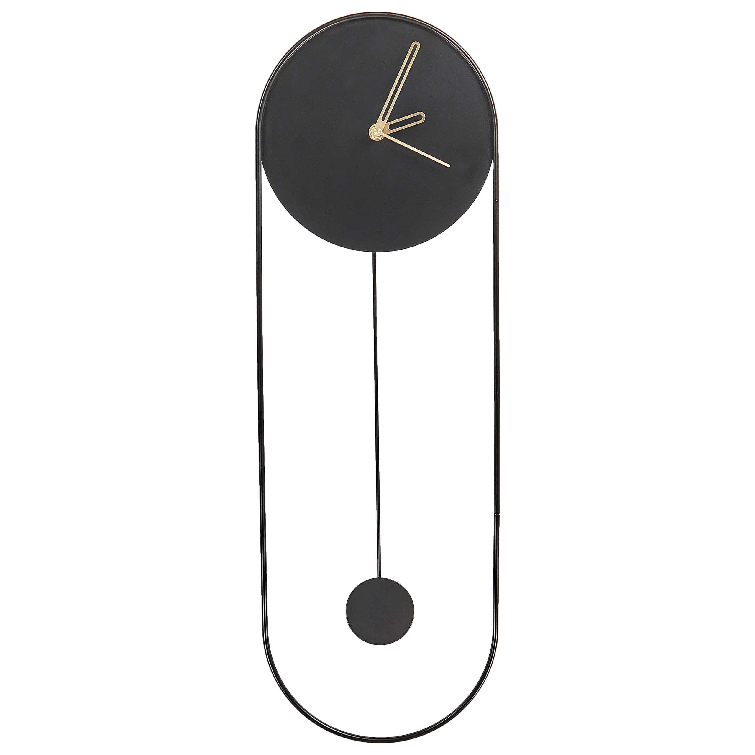 Pendul ur SALVAN 20 cm Metal Sort