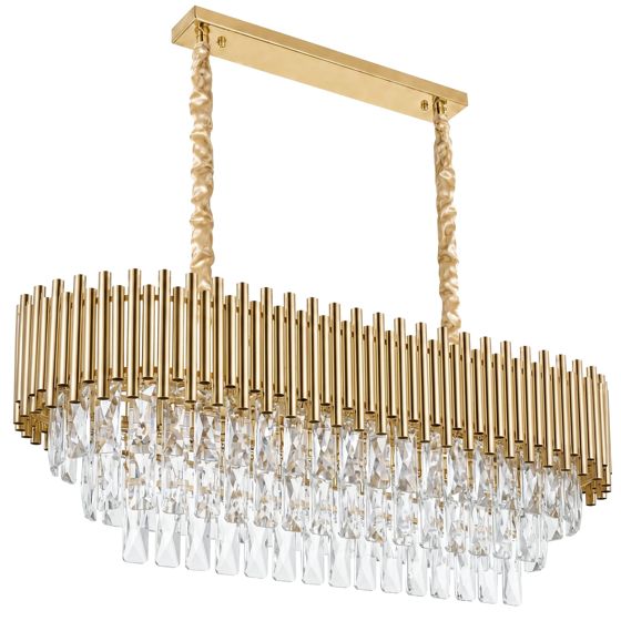 TOOLIGHT hængende loftlampe SWE105-CP Guld 76x26x73cm